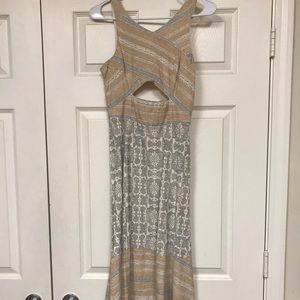 Free People Tea Length Dress